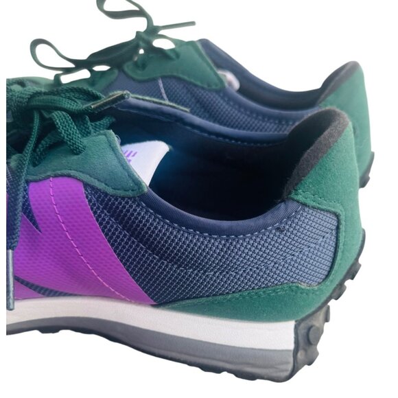 New Balance 327 Youth's Size 6 Nightwatch Green Violet Athletic Shoes - Picture 13 of 13